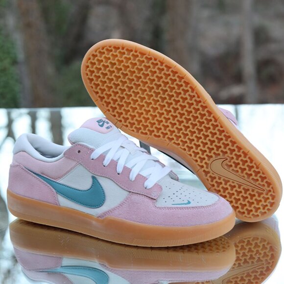 Nike SB Force 58 Pink Bloom Teal Gum - Picture 5 of 13
